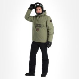 Napapijri Rainforest Winter 3 2022 2023 Anorak Hombres Lichen Verde