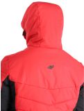 Miniatura 4F, Down Jacket  M278 chaqueta de plumas hombres Red negro, rojo 