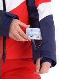 Miniatura 4F, Technical Jacket  F338 chaqueta de esquí mujeres Red azul, blanco, rojo 