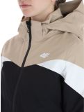 Miniatura 4F, Technical Jacket  F344 chaqueta de esquí mujeres Light Brown marrón, negro 