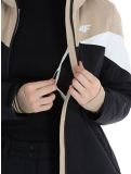 Miniatura 4F, Technical Jacket  F344 chaqueta de esquí mujeres Light Brown marrón, negro 