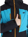 Miniatura 4F, Technical Jacket  M345 chaqueta de esquí hombres Turquoise negro, Turquoise 