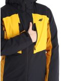 Miniatura 4F, Technical Jacket  M345 chaqueta de esquí hombres Yellow amarillo, marrón, negro 