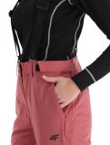 Miniatura 4F, Trousers Fnk  F400 pantalones de esquí mujeres Dark Pink rosa 