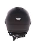 Miniatura Alpina, Alto QV casco con visera unisex Black Matt negro 