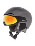 Miniatura Alpina, Alto QV casco con visera unisex Gunmetal Matt Zilver 