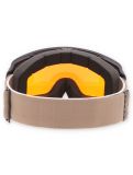 Miniatura Alpina, Double Jack Planet Q-Lite gafas de esquí unisex Black-Sand Matt marrón, negro 