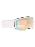 Miniatura Alpina, Estetica Qv gafas de esquí unisex White Gloss blanco 