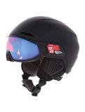 Miniatura Alpina, ORO QV Mips casco con visera unisex Black Matt negro 