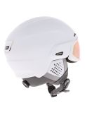 Miniatura Alpina, ORO QV Mips casco con visera unisex White Matt blanco 