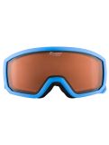 Miniatura Alpina, Scarabeo Jr. gafas de esquí niños Light Blue Matt azul 