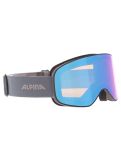 Miniatura Alpina, Slope Q-Lite gafas de esquí unisex Black Dirtblue Matt azul 