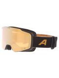 Miniatura Alpina, Taos Q gafas de esquí unisex Black Gold Matt Goud, negro 