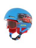 Miniatura Alpina, Zupo Disney Set casco niños Cars Matt azul 