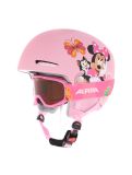 Miniatura Alpina, Zupo Disney Set casco niños Minnie Mouse Matt rosa 