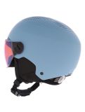 Miniatura Alpina, Zupo Visor Q-Lite casco con visera niños Smoke Blue Matt azul 