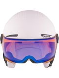 Miniatura Alpina, Zupo Visor Q-Lite casco con visera niños Rose Matt rosa 