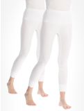 Miniatura Avento, Thermal Pants 2-pack pantalón termoactivo 2-pack mujeres White blanco 