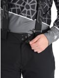 Miniatura Spyder, Dare pantalones de esquí hombres Black negro 