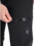 Miniatura Spyder, Dare pantalones de esquí hombres Black negro 