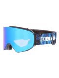 Miniatura Bliz, Flow gafas de esquí unisex Matte Blue - Brown w Blue Multi azul 