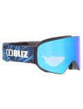 Miniatura Bliz, Flow gafas de esquí unisex Matte Blue - Brown w Blue Multi azul 