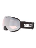 Miniatura Bliz, Floz gafas de esquí unisex Matte Black - Pink w Silver Mirror negro 