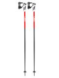 Miniatura Leki, Bold S bastones de esquí unisex Dark Anthracite / Bright Red / White blanco, gris, rojo 