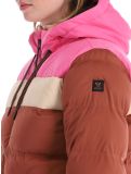 Miniatura Brunotti, Niagona chaqueta de esquí mujeres Mahoganny marrón, rosa 