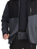 Miniatura Brunotti, Twinstroke chaqueta de esquí softshell hombres Dark Grey Melee gris 