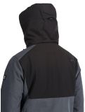 Miniatura Brunotti, Twinstroke chaqueta de esquí softshell hombres Dark Grey Melee gris 