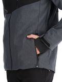 Miniatura Brunotti, Twinstroke chaqueta de esquí softshell hombres Dark Grey Melee gris 