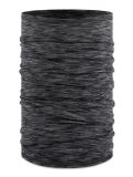 Miniatura Buff, Merino Lightweight bufanda niños Graphite Multistripes gris 