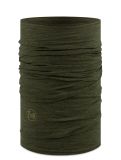 Miniatura Buff, Merino Lightweight bufanda unisex Solid Bark verde 