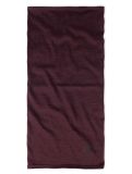 Miniatura Buff, Merino Lightweight bufanda unisex Solid Garnet rojo 