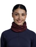 Miniatura Buff, Merino Lightweight bufanda unisex Solid Garnet rojo 