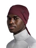 Miniatura Buff, Merino Lightweight bufanda unisex Solid Garnet rojo 