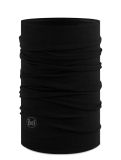 Miniatura Buff, Merino Midweight bufanda unisex Solid Black negro 