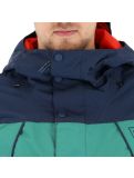 Miniatura Burton, Breach Insulated chaqueta de esquí hombres azul/marrón/verde