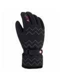 Miniatura Cairn, Abyss 2 C-Tex guantes de esquí mujeres Zigzag blanco 