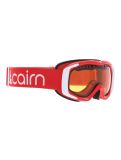 Miniatura Cairn, Booster Photochromic gafas de esquí niños Mat Red Mat White blanco, rojo 