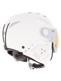 Miniatura Cairn, Cosmos Pchromic casco con visera unisex blanco 