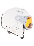 Miniatura Cairn, Cosmos Pchromic casco con visera unisex blanco 