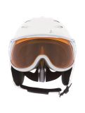 Miniatura Cairn, Cosmos Pchromic casco con visera unisex blanco 