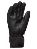 Miniatura Cairn, Elena W C-Tex guantes de esquí mujeres Black Dark Grey Chine gris, negro 