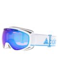 Miniatura Cairn, Genius OTG gafas de esquí unisex Mat White Blue azul, blanco 