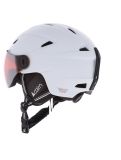 Miniatura Cairn, Impulse Visor casco con visera unisex Mat White blanco 