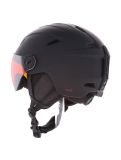 Miniatura Cairn, Impulse Visor casco con visera unisex Mat Black negro 