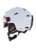 Miniatura Cairn, Impulse Visor Photochromic casco con visera unisex Mat White blanco 