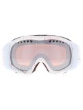 Miniatura Cairn, Mate gafas de esquí niños Mat White Spray blanco, rosa 